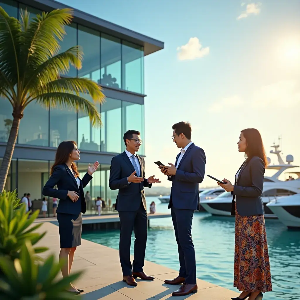 Supporting visual content